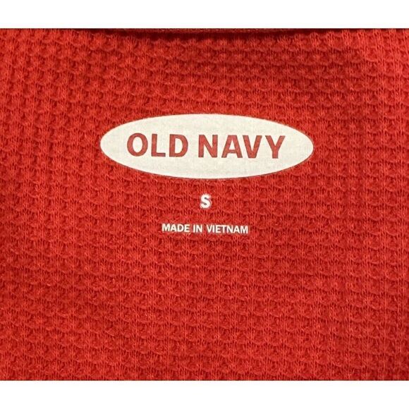 Old Navy GIRLS SMALL Too Hot to Handle Gingerbread Cookie Red Thermal QK Ship - Picture 6 of 9